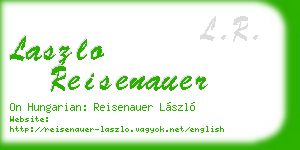 laszlo reisenauer business card